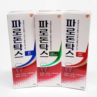  파로돈탁스 잇몸케어 치약 쿨링 민트 100g