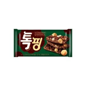 오리온 톡핑헤이즐넛 그래놀라 톡핑 43g x32