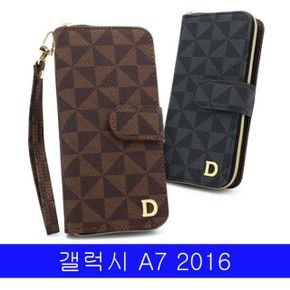 갤럭시 A7 2016 D엔틱 월렛 다이어리 A710 케이스