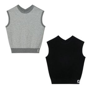 M 풋조이골프조끼 CQK FKJWK7302 KR 23FW BOTH KNIT VEST WMN