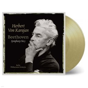 [LP]베토벤 - 교향곡 5번 [180Gm 골드 컬러반, 한정반 2Lp] / Beethoven - Symphony No.5 [180Gm Gold, Limited Edition 2Lp]