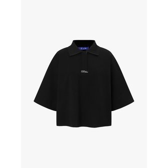 이비엠 에디션바이미샤 와이드핏 카라 반팔 티셔츠 EMQ3WTS130