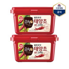 [멸치쇼핑] [사조] 순창궁 태양초골드 고추장 2kg X 2개