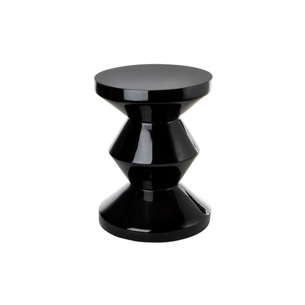 Zigzag stool_Black