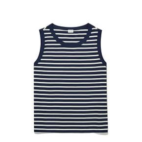 THE TANK TOP - NAVY/CREAM