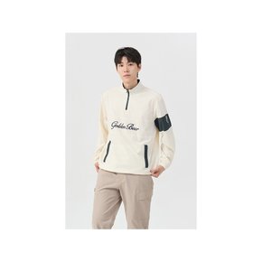 (남성) Woven Lined Half-Zip Pullover G4TAW26007IVX
