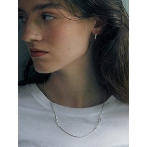 [925 silver] Un.silver.138 / soir necklace (silver)