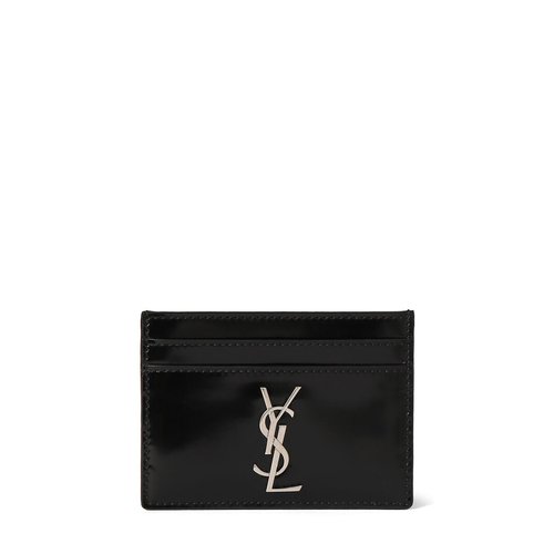 [해외배송] 23 F/W SAINT LAURENT CASSANDRE 레더 카드 케이스 B0060513809