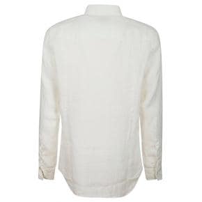 24SS 세인트바쓰 긴팔 셔츠 GRG0001 01708F LINEN 01 WHITE EMB