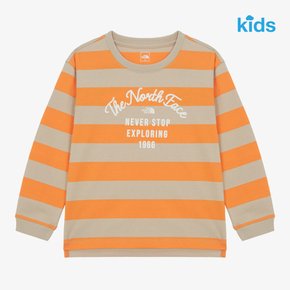 NT7TR55  키즈 엘로웬 롱슬리브 티 KS ELOWEN L/S R/TEE