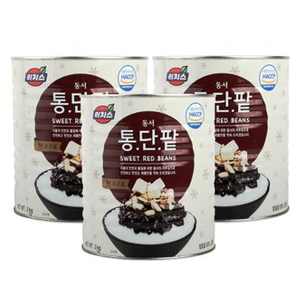  동서 리치스 통단팥 3kg 3개세트