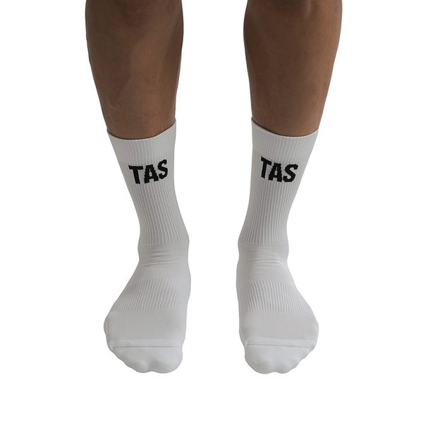 Sanctum Logo Nylon Socks - White