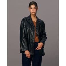 CC콜렉트 [CC collect]CC club  페이크 레더 싱글자켓_C244PSF751