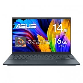 ASUS Zenbook 14 Ryzen 9 5900HX 16GB SSD512GB MS Office Windows11 1.25kg UM425QA-KIR915W