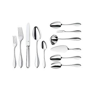 독일 WMF 커트러리 Premiere cutlery set 12 people 66 pieces 60 with serving erted knife bla