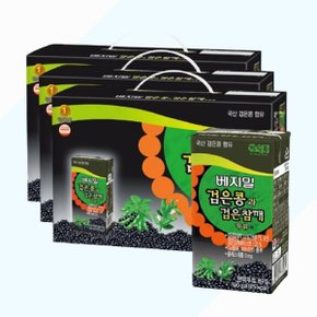 베지밀 검은콩과 검은참깨 두유 190ml 72팩