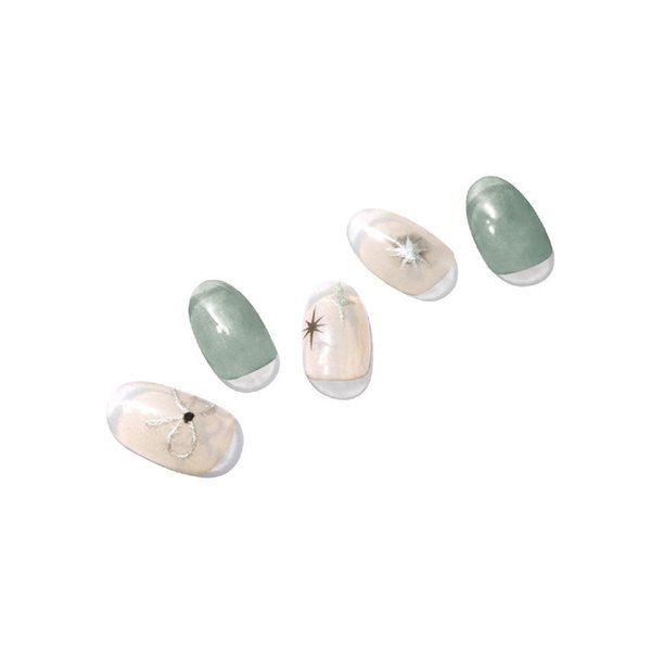 그레이리본 젤네일