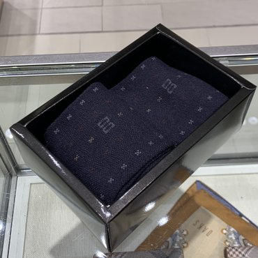 닥스 DBSS2F605  닥스로고양말