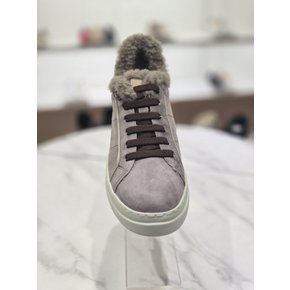 [시흥점] 여성 시어링 소재 키높이 스니커즈 (FLF515)