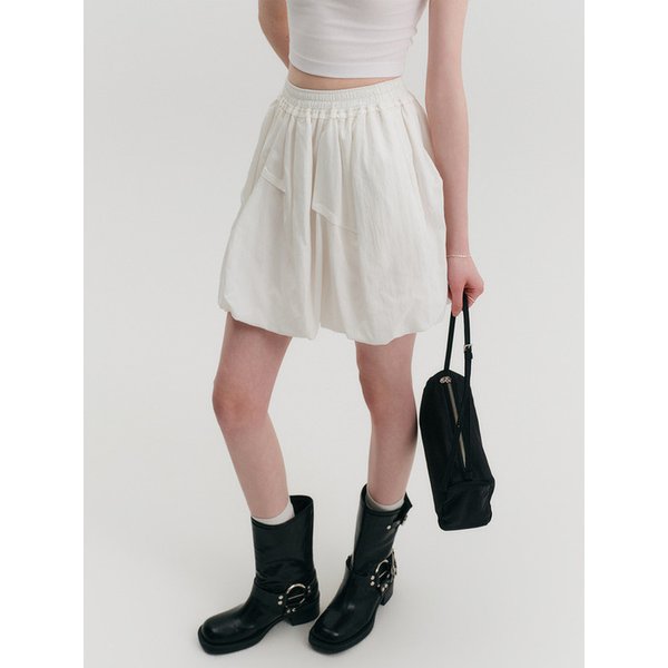 벨라 턱 벌룬 스커트 / BELLA TUCK BALLOON SKIRT_3colors