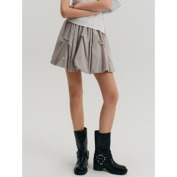 벨라 턱 벌룬 스커트 / BELLA TUCK BALLOON SKIRT_3colors