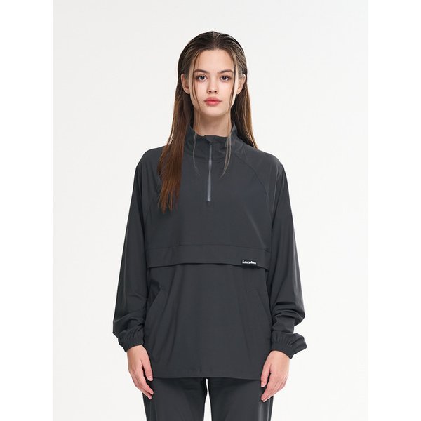 에어라이트 스트레치 멀티스포츠 러닝 바람막이 아노락 자켓 상의 W 차콜
