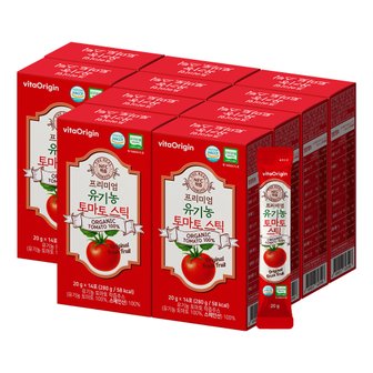 홀라이프 비타오리진 유기농 토마토스틱 14포 x 10박스
