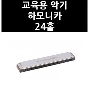 올인원마켓 (9833760) 교육용 악기 하모니카 24홀