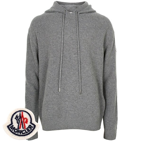 [부산점] 몽클레어 그레이 울 캐미시어 후드 스웨터 9G00005 M1900 935