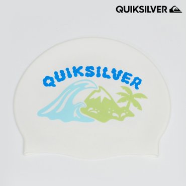 퀵실버 실리콘 수영모자 MOUNTAIN & WAVE SWIM CAP (QF33IC058)