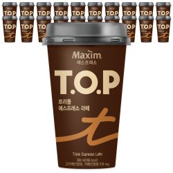 맥심 티오피 트리플 에스프레소 라떼 컵커피 300mlx20컵+아이스포장
