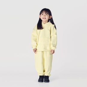 KIDS BASIC LOGO HOODIE Light Yellow 키즈후드 베이직로고 라이트옐로우