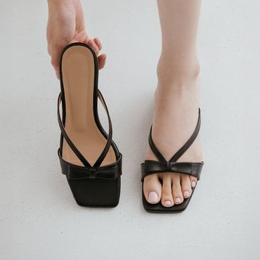 소보제화 드레이 슬리퍼 뮬 3cm