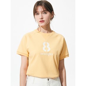 Eight Stencil Logo T-shirt [Yellow]