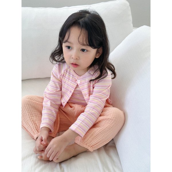 Pastel Puff sleeveless - strawberry puff