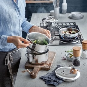 미니 야채 찜솥 16cm