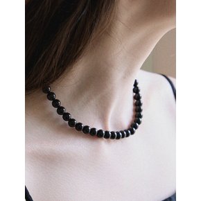 8mm onyx necklace