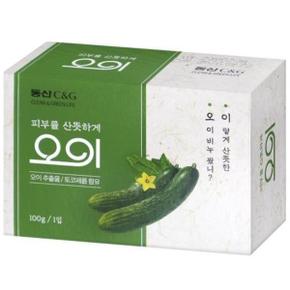 동산 산뜻하게 오이비누 100g x12개