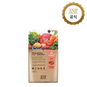 식스프리 플러스 강아지 사료 소고기/연어 1.8kg