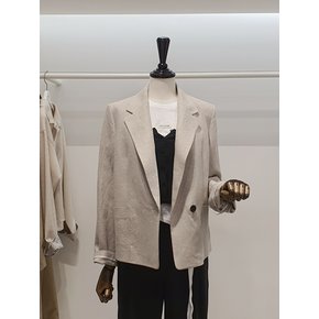 [파주점] 쥬크 주크 세미루즈핏 린넨혼방 반더블 자켓 V262MSF942