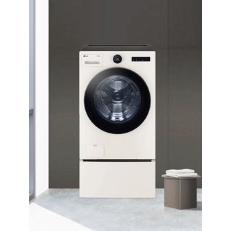 LG 트롬 오브제컬렉션 트윈워시 FX23ENEX (FX23ENE+FX4EC) 23KG+4KG 네이처베이지