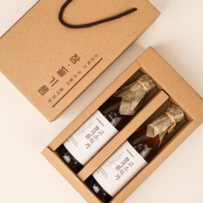 [선물세트] 고소미가 저온압착 참기름 350ml * 2병