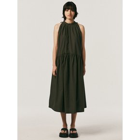 AR_Flared halter neck dress_2color