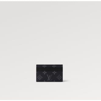 LOUIS VUITTON 남성 카드지갑 모노그램 이클립스 더블 카드 홀더 M62170 M62170