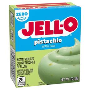 미국직구 Jell-O 젤오 피스타치오 인스턴트 푸딩 앤 파이 필링 제로슈가 28g 4팩