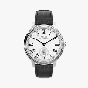 워터베리 메트로폴리탄 서브세컨드 남자가죽시계 39mm