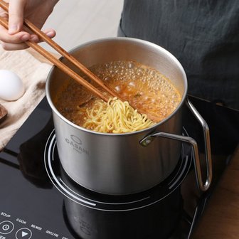  국수삶기 냄비 인덕션 라면냄비 눈금자 멀티팟 2.3L