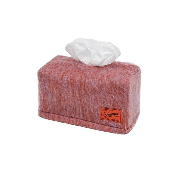 SHAGGY TISSUE COVER / PINK