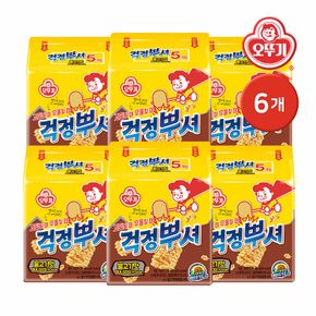 [G] 오뚜기 미니 뿌셔뿌셔 걱정뿌셔 불고기맛 (55g*5입) X 6set