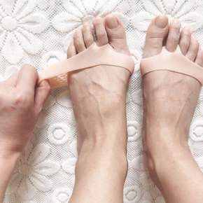 앞꿈치 관절보호 실리콘 패드